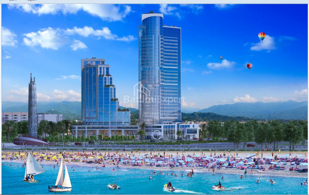 Mieszkanie 29.9 m² - Aleja Bohaterów, Batumi, Gruzja