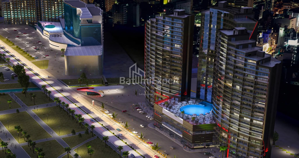 Mieszkanie 63.24 m² - Lecha i Marii Kaczyńskich, Batumi, Gruzja