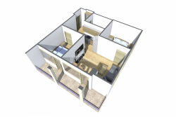Mieszkanie 61 m² - Luki Asatiani, Batumi, Gruzja