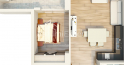 Mieszkanie 2-комн 66.7 m² - Mezgwarta, Chakvi