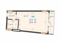 Mieszkanie 1-комн 35 m² - Lecha i Marii Kaczyńskich, Batumi