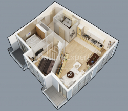 Obiekt w trakcie budowy 2-комн 55.8 m² - Lecha i Marii Kaczyńskich, Batumi