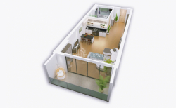 Mieszkanie 1-комн 31.4 m² - Aleja Bohaterów, Batumi