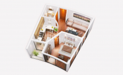 Mieszkanie 1-комн 43.2 m² - Aleja Bohaterów, Batumi