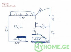 Mieszkanie 74 m² - Zuraba Gorgiladze, Batumi, Gruzja