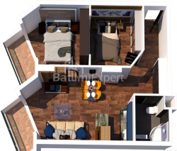 Mieszkanie 40 m² - Juriewskaja, Batumi, Gruzja