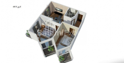 Mieszkanie 3-комн 69 m² - Juriewskaja, Batumi