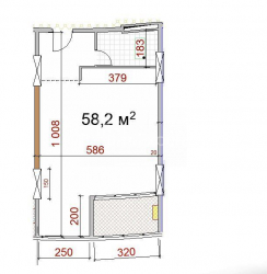 Mieszkanie 2-комн 58 m² - Juriewskaja, Batumi