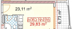 Mieszkanie 1-комн 30 m² - Tbel-Abuseridze, Batumi
