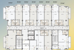 Mieszkanie 1-комн 27 m² - Szeryf Chimsziaszwili, Batumi