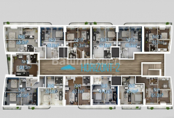 Mieszkanie 1-комн 41 m² - Juriewskaja, Batumi