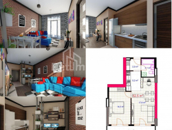 Mieszkanie 2-комн 53 m² - Angisa, Batumi