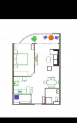 Mieszkanie 2-комн 60 m² - Ivane Javakhishvili, Batumi
