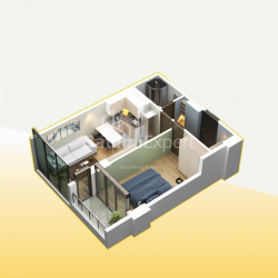 Obiekt w trakcie budowy 2-комн 51.8 m² - Khaidara Abashidze, Batumi