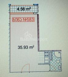 Mieszkanie 1-комн 40.5 m² - Tbel-Abuseridze, Batumi