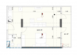 Obiekt w trakcie budowy 52.2 m² - Grigola Lortkipanidze, Batumi, Gruzja