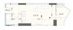 Obiekt w trakcie budowy 46.4 m² - Grigola Lortkipanidze, Batumi, Gruzja