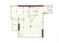 Obiekt w trakcie budowy 50.5 m² - Grigola Lortkipanidze, Batumi, Gruzja