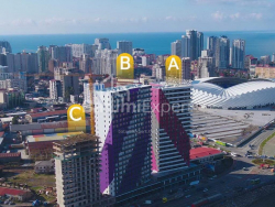 Mieszkanie 85 m² - Petra Bagrationi, Batumi, Gruzja