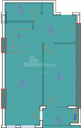 Mieszkanie 57 m² - Ekvtime Takaishvili, Batumi, Gruzja
