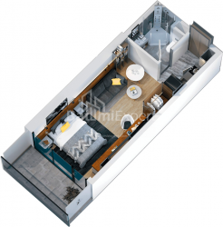 Mieszkanie 1-комн 29.3 m² - Zhiuli Szartawa, Batumi